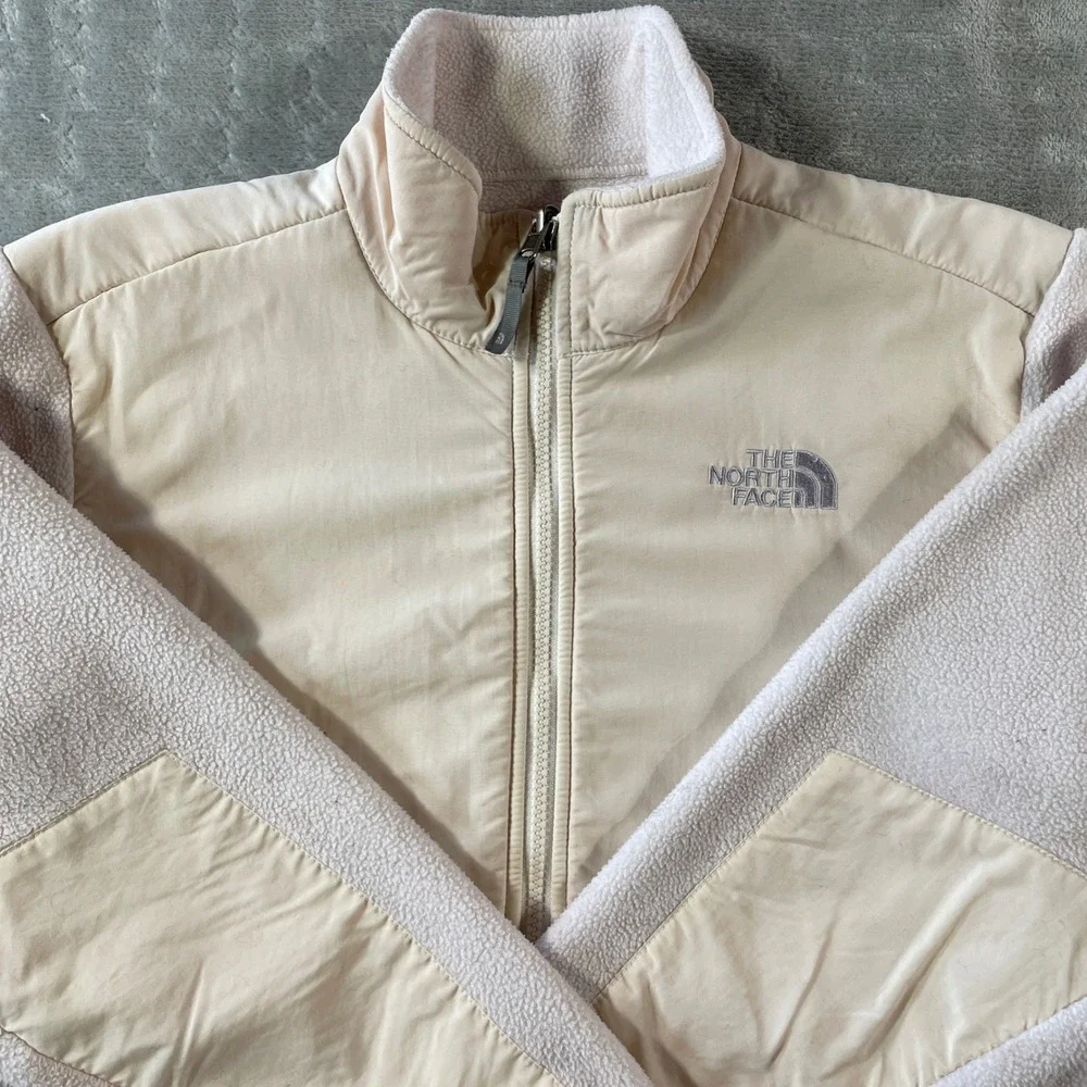 The North Face Jacket Girls Large‎ Pink Fleece Full Zip Polartec School Outdoor